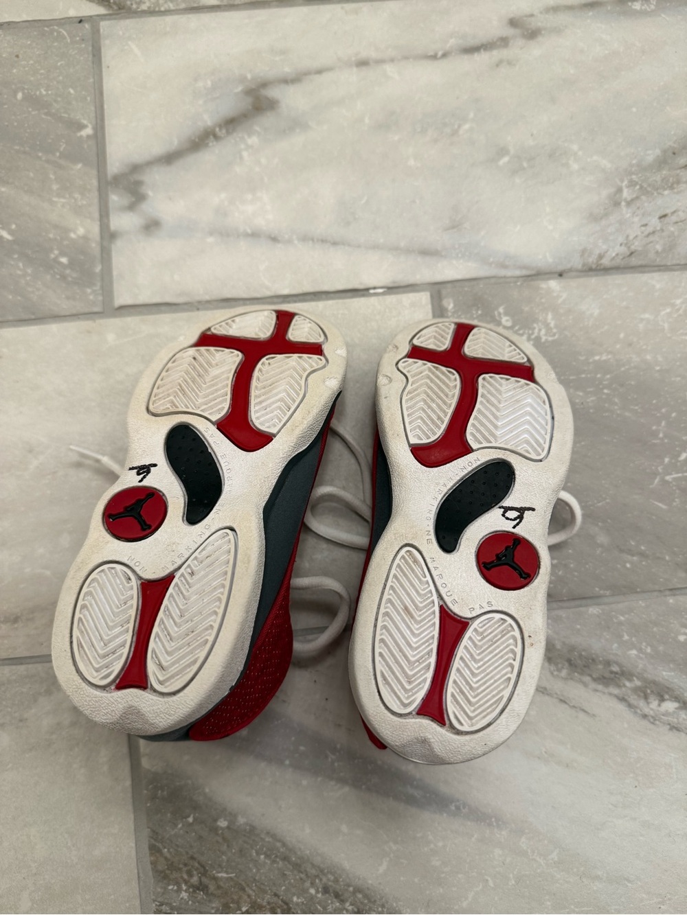 Air Jordan 13 Retro Toddler Gym Red White Black Sneakers Size 9C - Picture 7 of 7